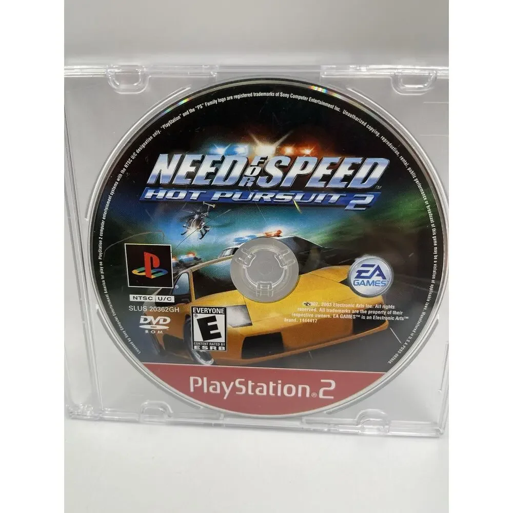 Need for Speed: Hot Pursuit 2 - (Sony PlayStation 2) *Disc Only* PS2